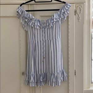 Off the Shoulder Mini Dress